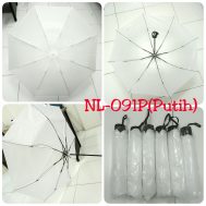 Payung Lipat 3 Putih NL-091Putih