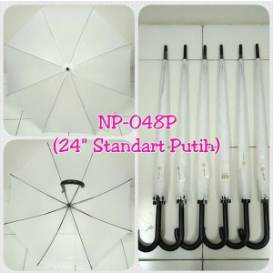Payung Standar Putih NP-048P Putih