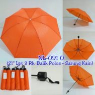 Payung Lipat 3 Orange NL 091