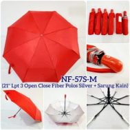 Payung Lipat 3 Otomatis Merah
