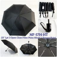 Payung Lipat 3 Otomatis Hitam